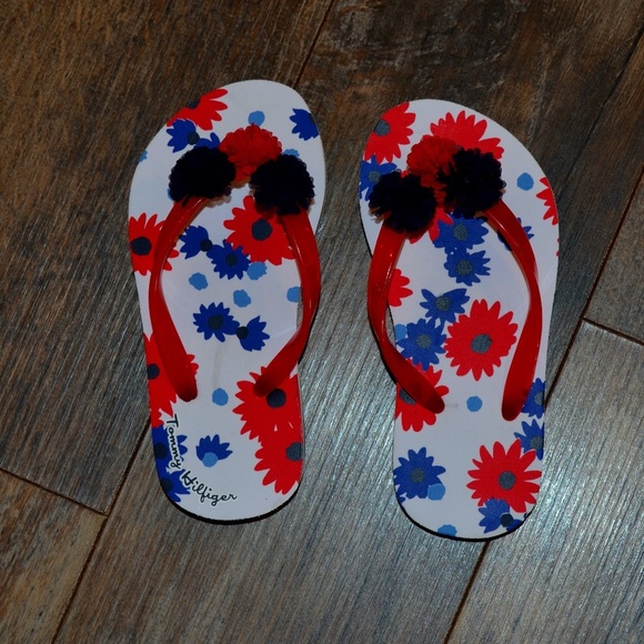 NWOT Tommy Hilfiger Flip-Flop's - Picture 1 of 3